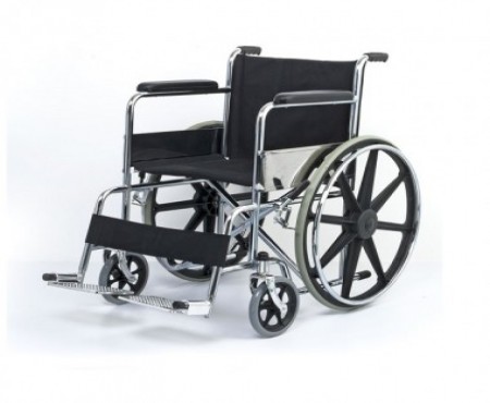 REN-W35 Renewa Folding Wheelchair With Brakes, Mag Wheel 