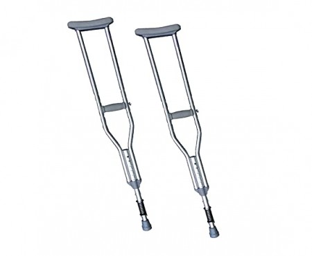 REN-W01 Auxiliary Crutches powder Coated Adjustable