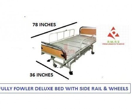 Full Fowler Bed With Side Railing Classis