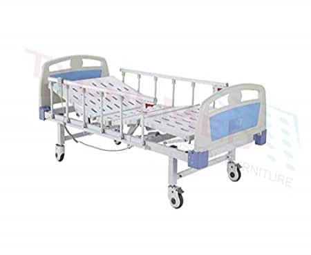 Full Fowler Bed With Abs Panel With Side Railing (Without Wheels)