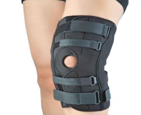 Hinged Knee Brace ( with Patella Support )